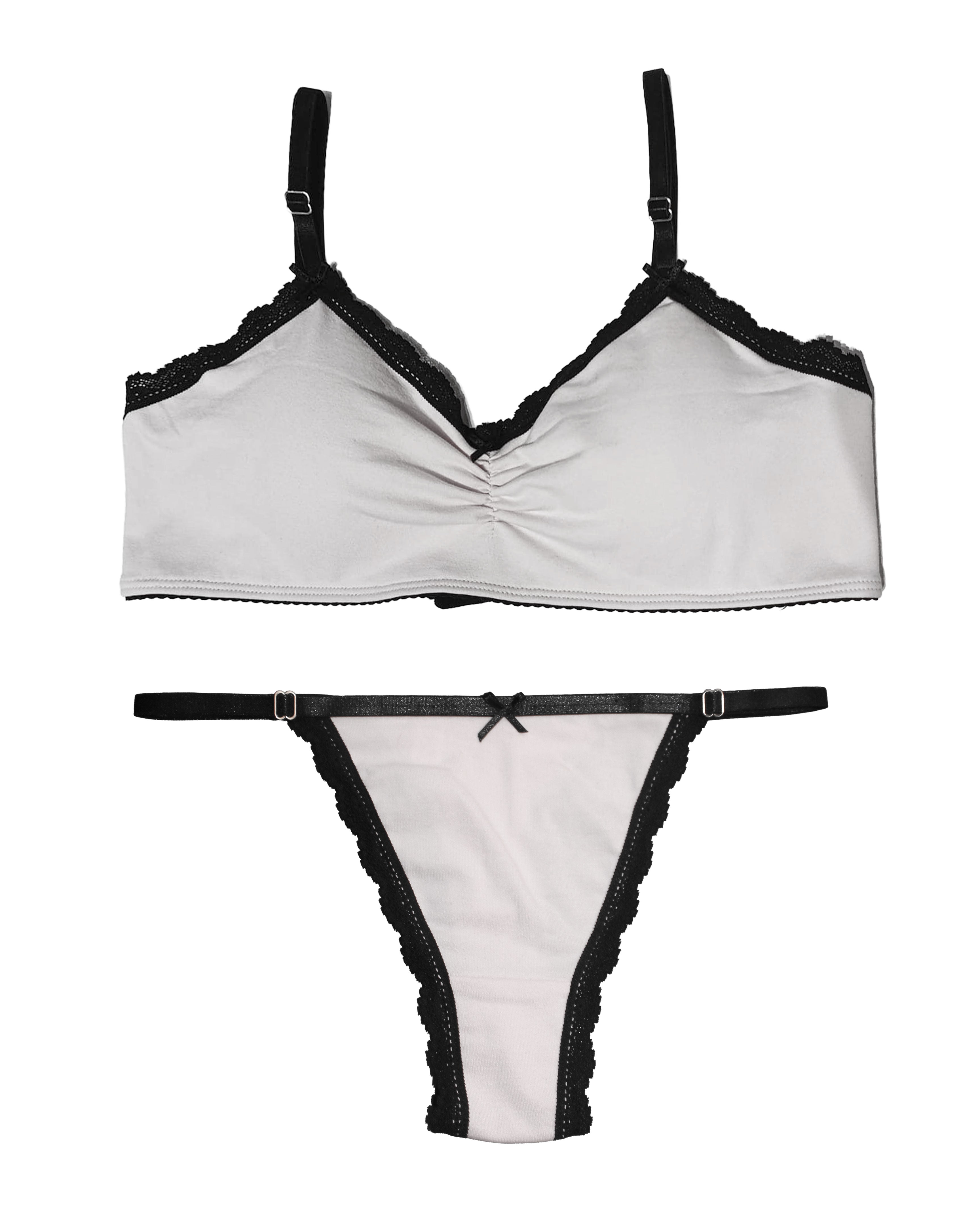 Set Marie - Blanco c/ negro