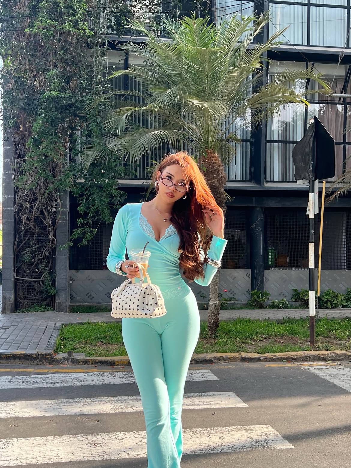 Pant Jade - Verde Agua