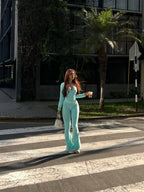 Pant Jade - Verde Agua