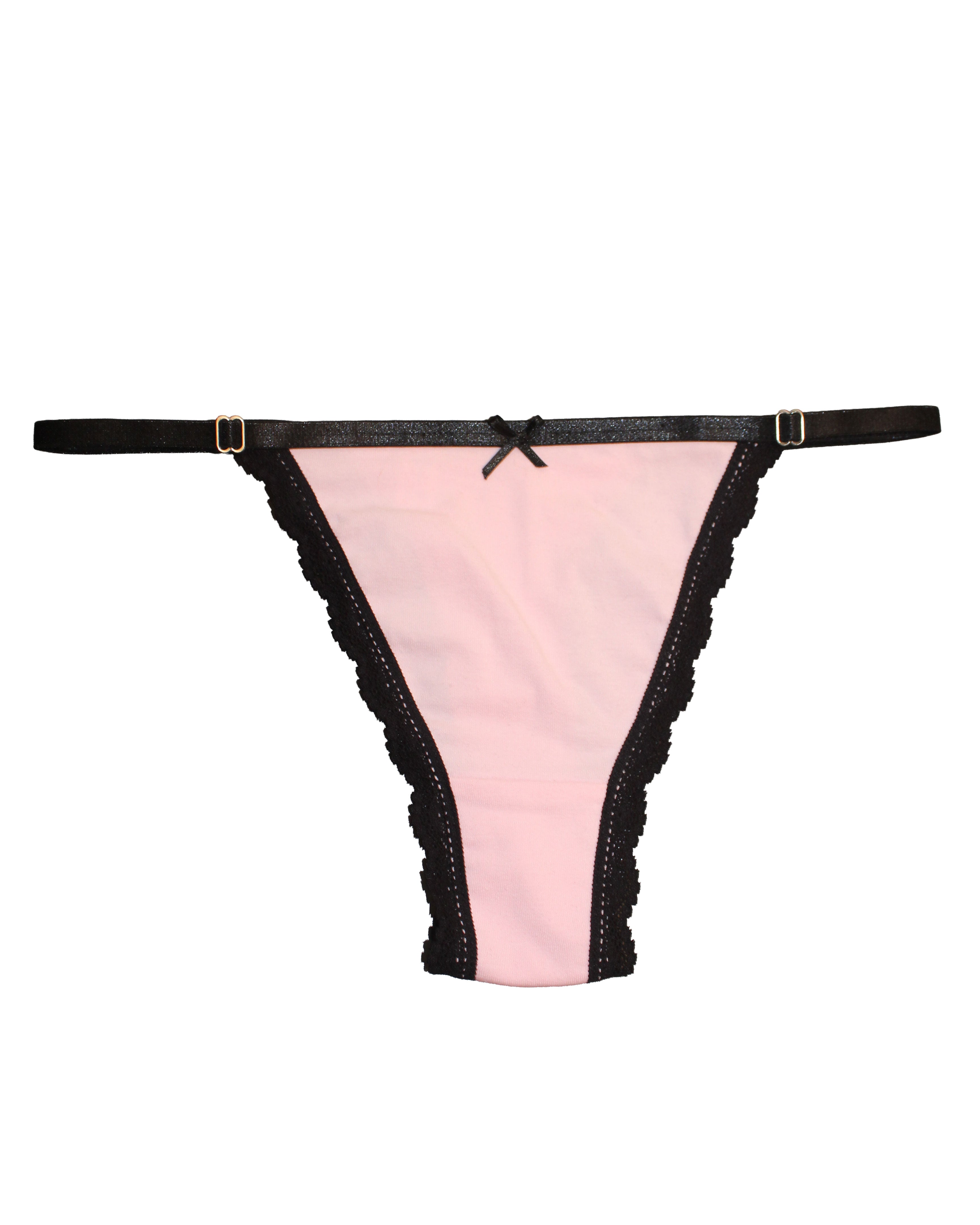 Pack Semihilos Trío - Rosa con negro