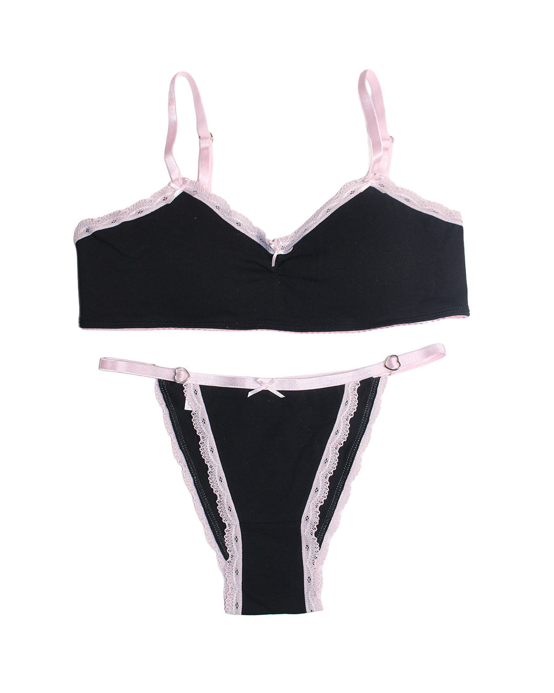 Set Marie Calzoneta - Negro